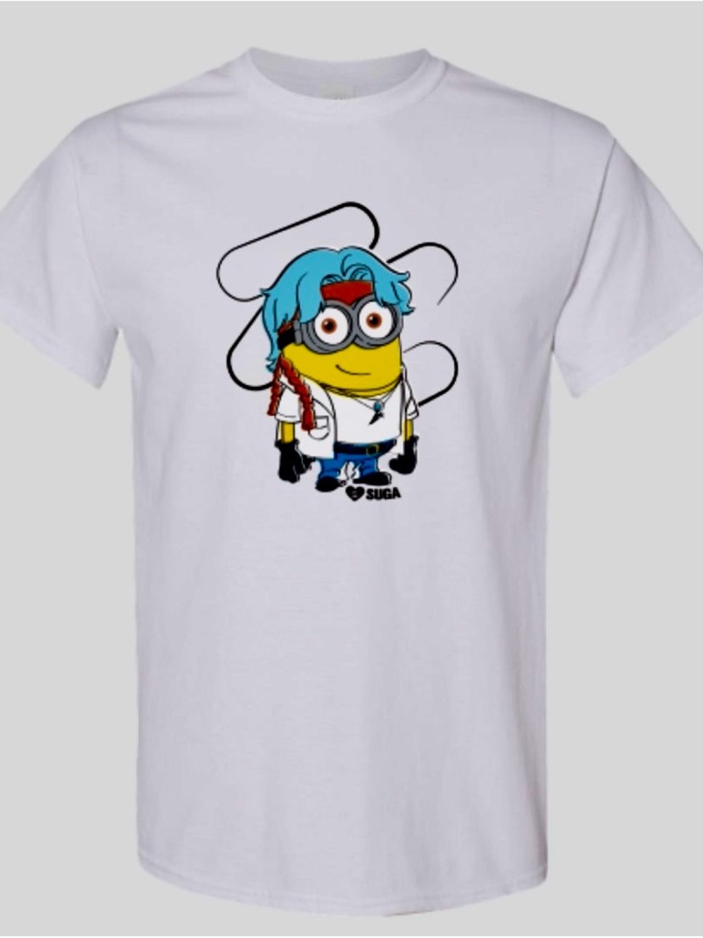 Despicable Me 4 BTS Collaboration Suga tee New with Tags original Packaging Sm